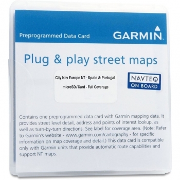 Garmin Mappa Spagna e Portogallo – Scheda SD