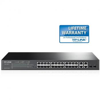 Switch TP‑Link T1500‑28PCT 28 Porti Nero
