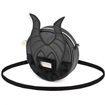 Karactermania 37669 Maléfica -Bolso Redondo, Negro, Grande