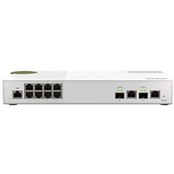 QNAP QSW-M2108-2C Switch Managed 8 Port 2.5Gbps, 2 Port 10Gbps SFP+/ NBASE-T