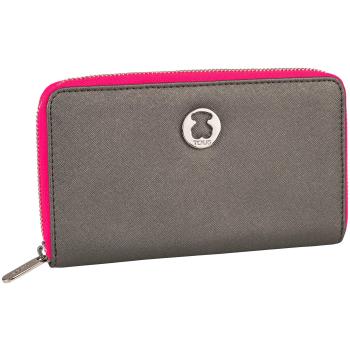 Tous Billetera Tous M Dubai Saffiano Plata