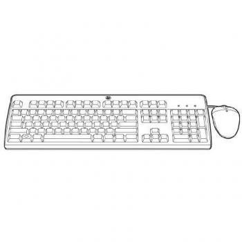 Hp Usb Bfr-Pvc It Keyboard Mouse Kit