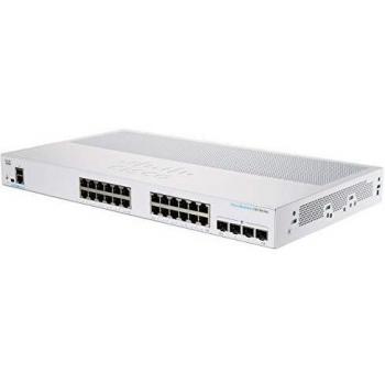 Cisco Business 350 Series CBS350-24T-4G-EU Switch Gestito L2/L3 24 x 10/100/1000 + 4 x SFP Montabile su Rack