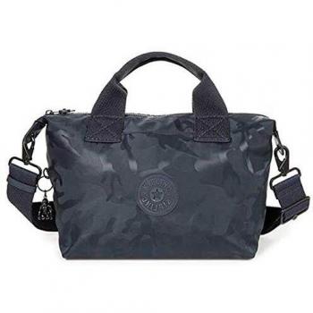 Kipling Kala Mini, Bolso para Mujer, Satin Camo Azul