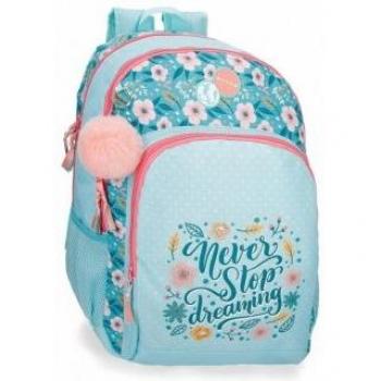 Mochila Escolar Movom Sueños Sin Fin Dos Compartimentos