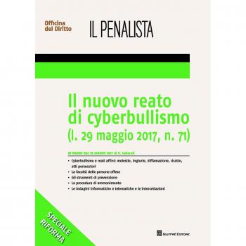 Nuovo reato di cyberbullismo