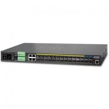 Planet MGSW-28240F 1U Nero Switch di Rete gestito L2/L4 Gigabit Ethernet Supporto Power Over Ethernet (Poe)