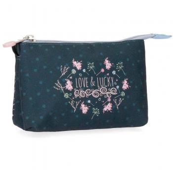 Billetero Enso Love and Lucky Multicolor 12,8x8,5x3 cms Poliéster