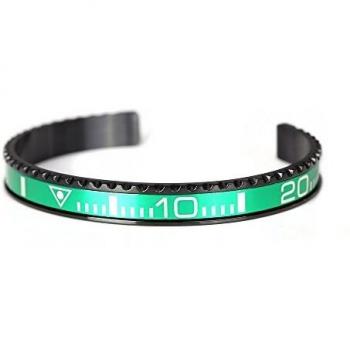 Pulsera Hombre Oyster (18 cm), Color Verde (Referencia: S0324288)