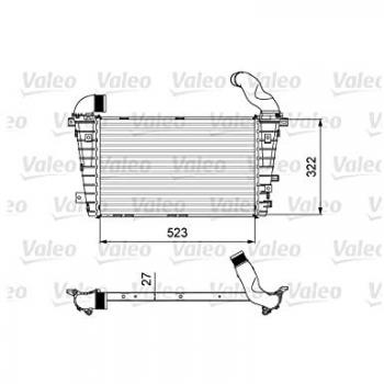 Intercooler Valeo 818615
