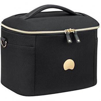 DELSEY Montrouge Bolsa de aseo, 32 cm, 17 liters, Negro (Noir)
