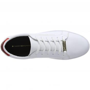 Tommy Hilfiger Zapatillas Esenciales para Mujer, Blanco, 39