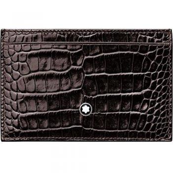 Cartera Elegante Montblanc Selección Marrón Oscuro