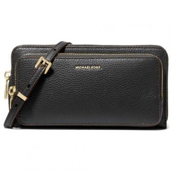 Bandolera Jet Set Grande Transformable de Piel Granulada Negra Michael Kors