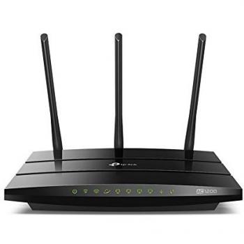 TP-Link Archer C1200 Gigabit Router Wi-Fi Dual Band AC1200 Wireless, 5 Porte Gigabit, 1 Porta USB, Tasto WPS, IPTV, Cloud Support, VPN Server, IPv6, Guest Network