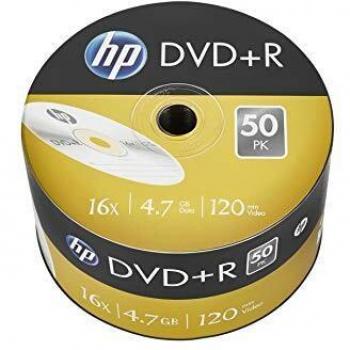 HP DRE00070 DVD+R 4.7GB/120Min/16x Bulk Pack (50 Dischi)