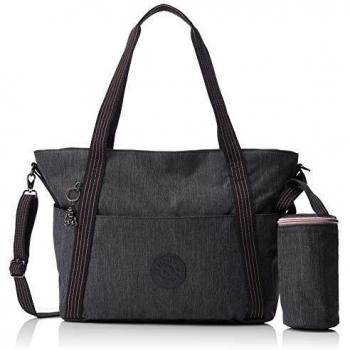 Kipling LITTLE HEART Mochila escolar, 50 cm, 19 litros, Azul (Active Denim)