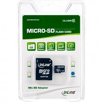 Elenco di nomi dettagliati per il prodotto InLine 35055I 128GB MicroSDXC Classe 10 memoria flash