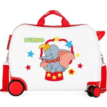 Maleta infantil Dumbo Circus blanca