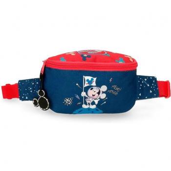 Riñonera Disney Mickey en la Luna azul y roja