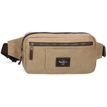 Pepe Jeans Jasp, Riñonera Pequeña Hombres, Marrón, 30x14x6 Cm