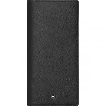 Montblanc Montblanc Sartorial Tarjetero, 18 cm, Negro (Schwarz)