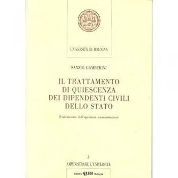 Il trattamento di quiescienza dei dipendenti civili dello Stato