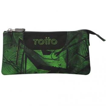 Estuche Totto Tablero 3 Compartimentos Jhony Jungle
