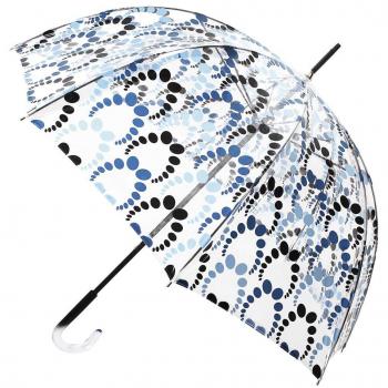 Original VOGUE Transparente Estampado (Estampado Tono predominante Azul) con Sistema antiviento