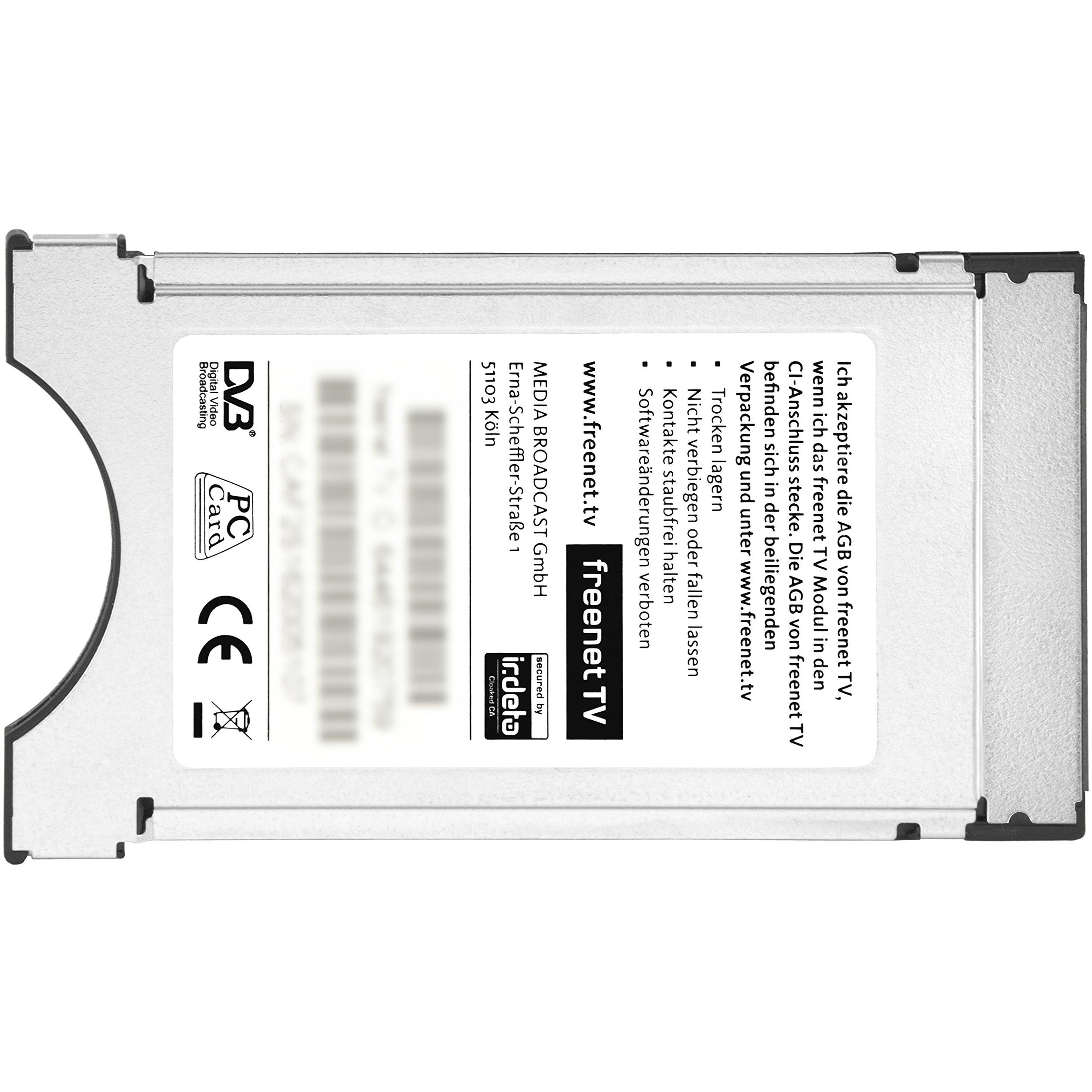 Freenet TV CI+ Modul für DVB-T2 HD inklusive 3 Monate freenet TV ...