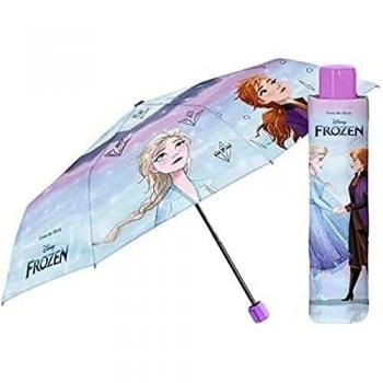 Paraguas plegable para niña Frozen II 50/8 manual 3 secciones