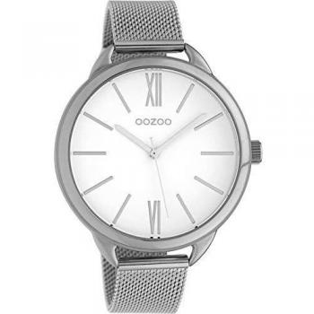 OOZOO Timepieces Reloj Zilverkleurig/Wit C10134 (44 mm)