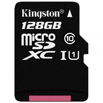 Kingston MicroSDXC 128GB Class 10 Nero