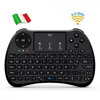 Mini Tastiera Ergonomica per Smart TV, PC e Console