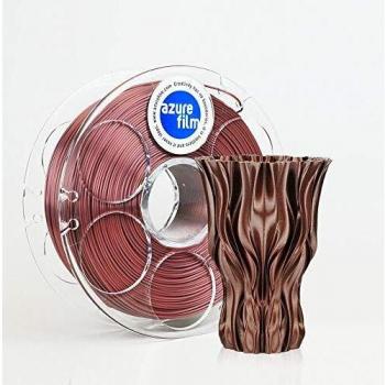 AzureFilm PLA Setoso Rame Scuro, 1,75mm (1 kg)