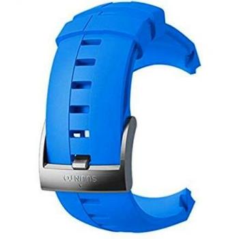 Suunto N Sport Strap Correa para Reloj GPS, Unisex Adulto, Azul, Silicona, Talla Única