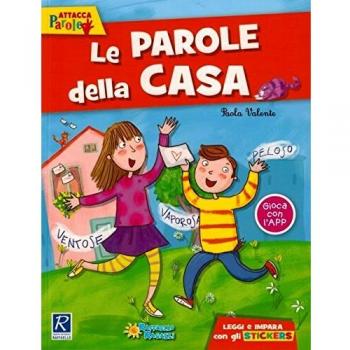 Le parole della casa. Con adesivi. Ediz. a colori