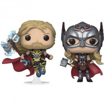 Pack 2 Funko Pop Marvel Thor: Amor y Trueno