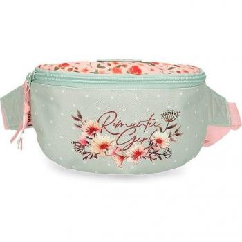 Movom. Riñonera Movom Romantic Girl verde -27x11x6,5cm