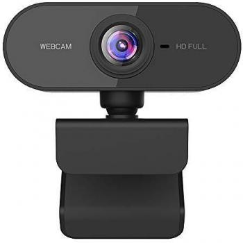 Dewanxin Webcam Full HD 1080p con Microfono a Cancellazione Rumore