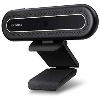 Kaysuda CA20 Telecamera IR USB per Riconoscimento Facciale per Windows Hello Windows 11, Web Camera Up to 1080P (Entry Level) con Doppio Microfono Omnidirezionale per Videoconferenza e Home Office
