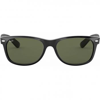 Ray-Ban 2132, Gafas de Sol Unisex, Multicolor (Crystal Green), 58 mm