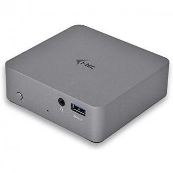 Replicatore di porte e docking station per notebook i-tec Metal C31METAL4KDOCKPD con USB 3.0 (3.1 Gen 1) Type-C Grigio
