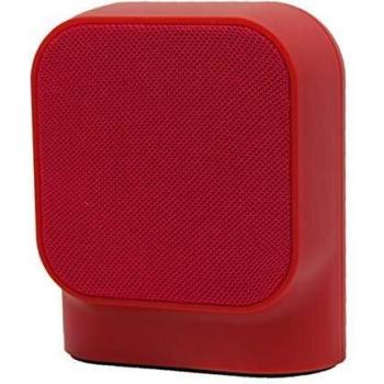 Muvit SD1 Altavoz inalámbrico 3W Tela Rojo