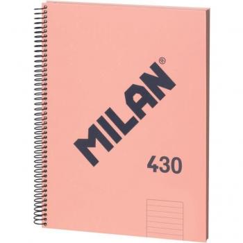 MILAN. Libretas A4 microperforado Horizontal 1 ralla 80 hojas 95 gramos