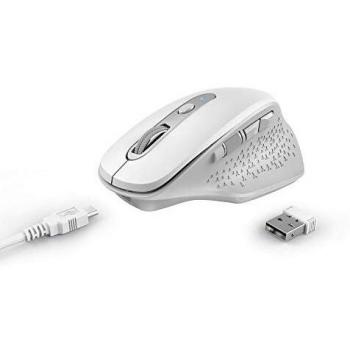 Mouse ergonomico ricaricabile wireless Trust OZAA ricevitore USB A 2.0