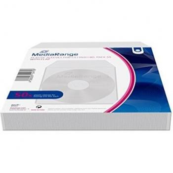 MediaRange BOX64 Custodia a Tasca 1dischi Grigio Custodia CD/Dvd