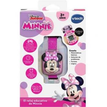 VTech-80-554267 Reloj Educativo de Minnie, Color, único