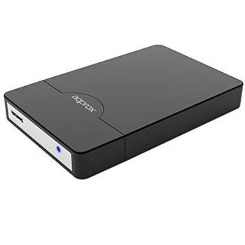 Custodia SATA per disco rigido da 2,5 USB 2.0 Nero