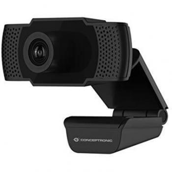 Conceptronic Webcam fhd amdis 1080p USB, grigio